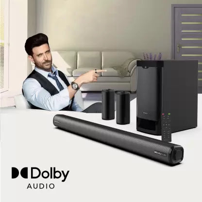 ZEBRONICS ZEB-Juke Bar 9400 Pro Dolby 525 W Bluetooth Soundbar (Black, 5.1 Channel) ZEBRONICS ZEB-Juke Bar 9400 Pro Dolby 525 W Bluetooth Soundbar (Black, 5.1 Channel)